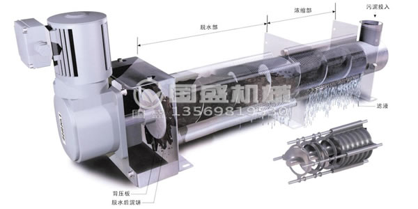 疊螺式污泥脫水機(jī)質(zhì)量